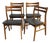 Set of 4 Danish Mid Century Modern Dining Chairs in Teak & Beech Attributed to Boltinge Stolefabrik, 1960’s For Sale