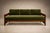 Brazilian Modern Two-in-One Rosewood Sofa & Daybed in Deep Olive Mohair, Celina For Sale - Image 10 of 18