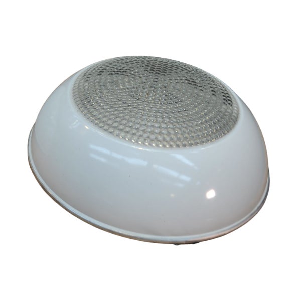 Glass Ceiling Lamp, 1970s For Sale