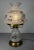 Vintage Spring Milk Glass Floral Table Lamp For Sale - Image 13 of 15