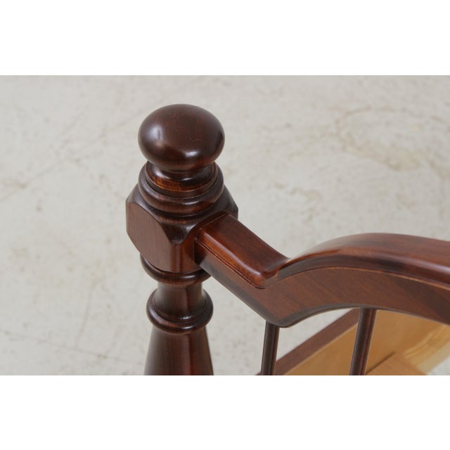 Cherry Queen or Full Size Spindle Bed For Sale - Image 9 of 15