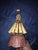 Metal Folk Art Angel Figurine Tree Topper For Sale - Image 7 of 7