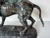 Vintage Bronze Dog Sculpture Signed Roger For Sale - Image 4 of 12