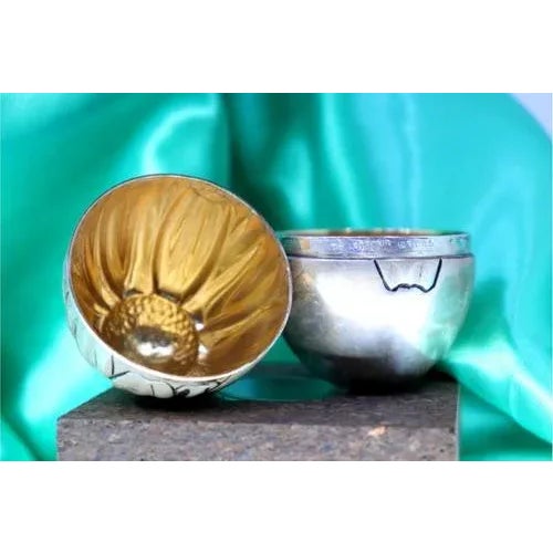 Silver Egg with Engravings For Sale - Image 3 of 6