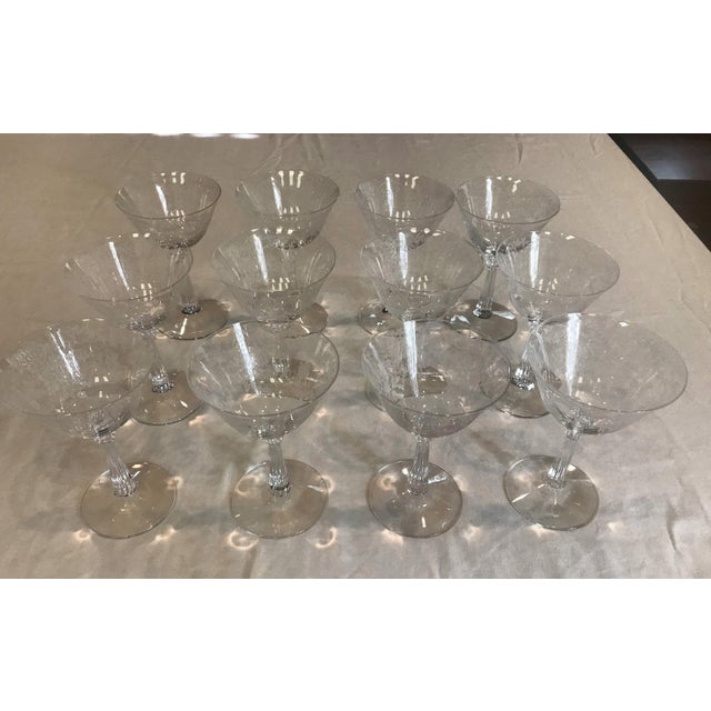 Vintage Romance Crystal Dinnerware Set by Fostoria Set of 40 Chairish