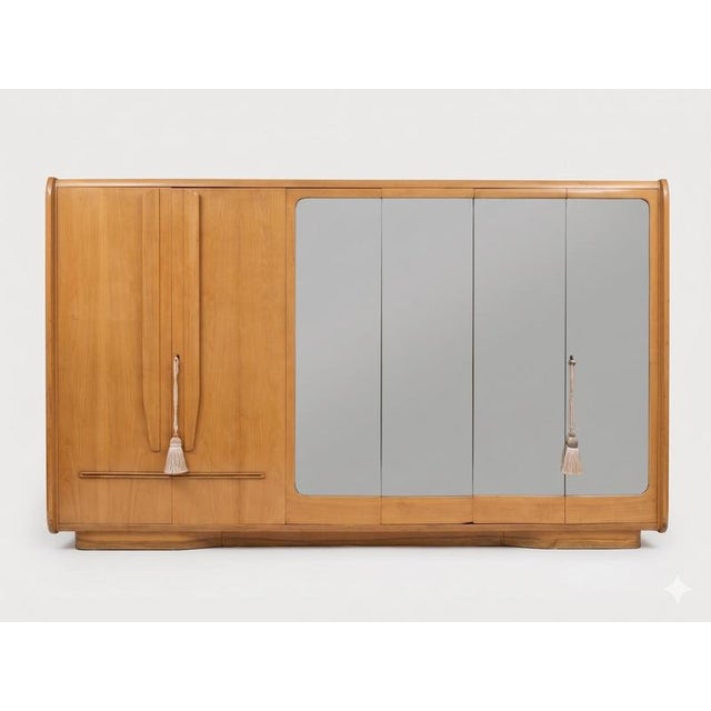 Wardrobe by Vittorio Dassi for La Permanente Mobili Cantù, 1950s For Sale - Image 3 of 12