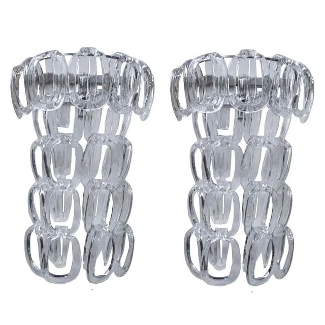 Hooks Wall Lights from Vistosi, 1960s, Set of 2 For Sale - Image 4 of 9