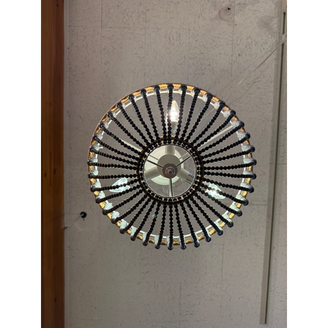 Uolfin Modern Farmhouse Beaded Chandelier For Sale - Image 4 of 12