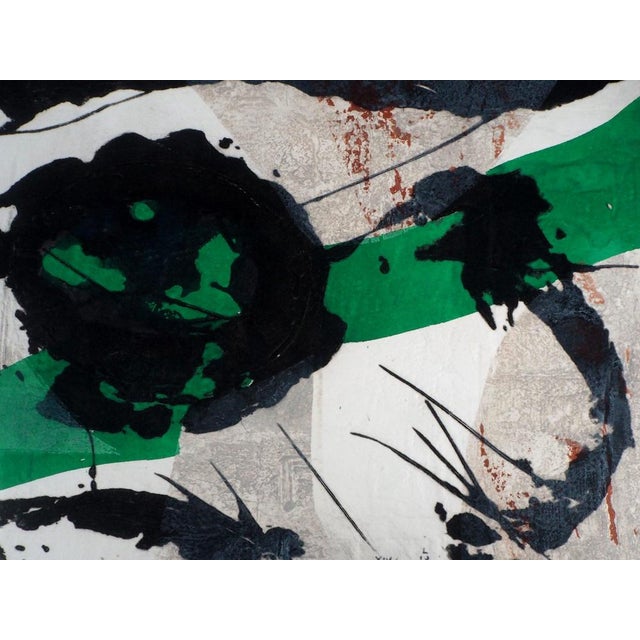 LIONEL (Lionel PERROTTE, known as) (1949-2020) The Origin of Green Original color carborundum etching Signed in pencil...
