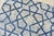 Moroccan Rug 5'8'' X 8' Ivory Blue Viscose Contemporary Hand-Knotted Carpet For Sale In Philadelphia - Image 6 of 12
