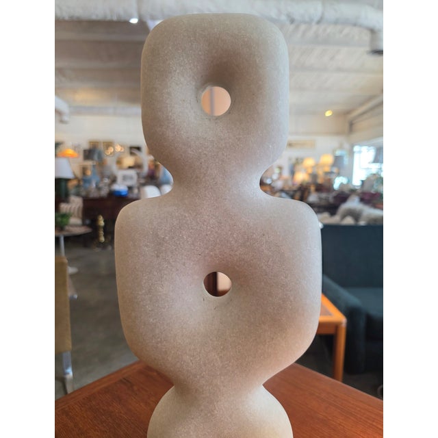 Abstract Sculpture in White by Arteriors For Sale - Image 12 of 13