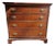 Mid 20th Century Modern Solid Mahogany Chest For Sale