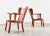 Set of Canada Easy Chairs by Christian E. Hansen for Fritz Hansen, Denmark, 1940s For Sale - Image 5 of 11