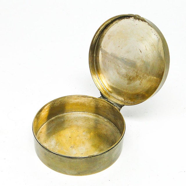 Art Nouveau Pill Container, Austro-Hungarian Empire, 1890s For Sale - Image 3 of 8