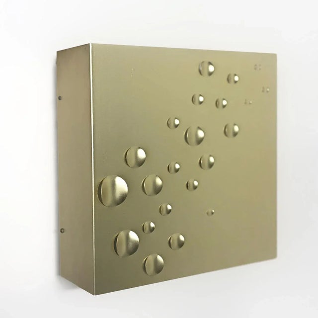 Gold Star Rain Wall Lamp by E.J Jelles for Raak, 1960s For Sale - Image 12 of 12