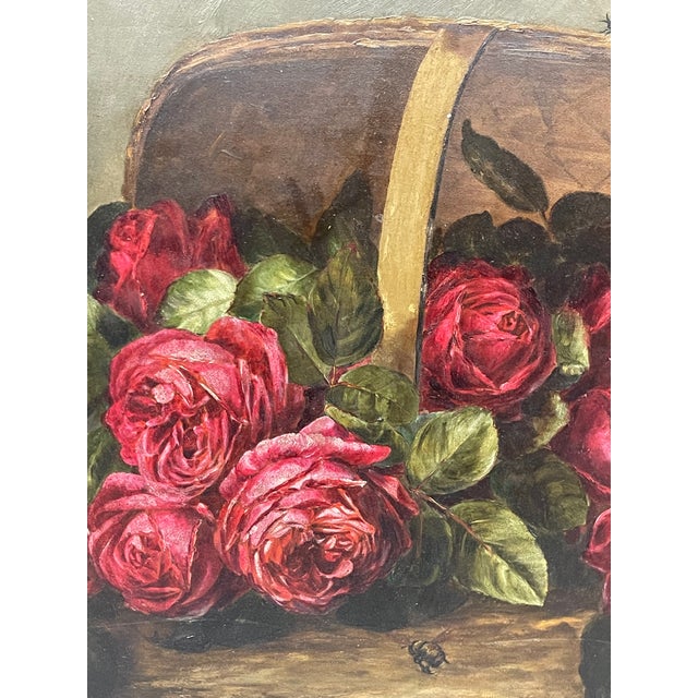 An Oil on Board Painting by Frances George For Sale In Los Angeles - Image 6 of 11