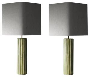 XL Onyx Proud Table Lamps by Lisette Rützou, Set of 2