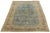 Transitional Antique 19th Century Tabriz Wool Area Rug, Blue Tree of Life For Sale - Image 3 of 12