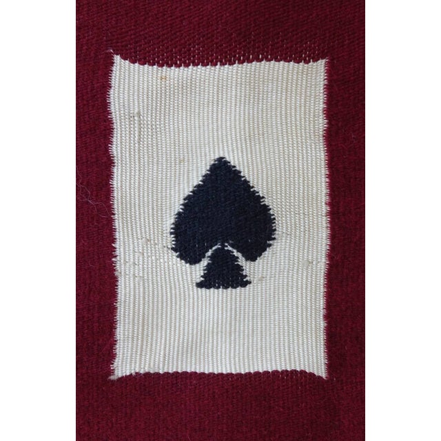 Rustic 1920s Serapi Card Table Weavings - A Pair For Sale - Image 3 of 10