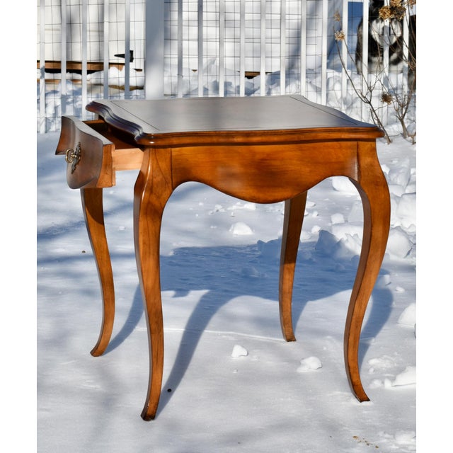 Vintage (1980's) Square Table w/Drawer. The Wood is Maple. The Table is Made by Century Furniture part of the Destination...