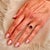 Natural Sapphire Diamond Ring 6.5 14k W Gold 3.15 TCW Certified For Sale - Image 13 of 14