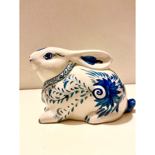Vintage Porcelain Bunny Coin Bank For Sale - Image 12 of 12