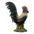 Armando Poggi - Oversized Ceramic Rooster With Vibrant Polychrome Glaze For Sale