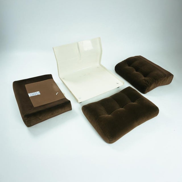 Modular Amanta Seating in Brown Corduroy by Mario Bellini for C&B Italia, 1970s, Set of 2 For Sale - Image 14 of 18