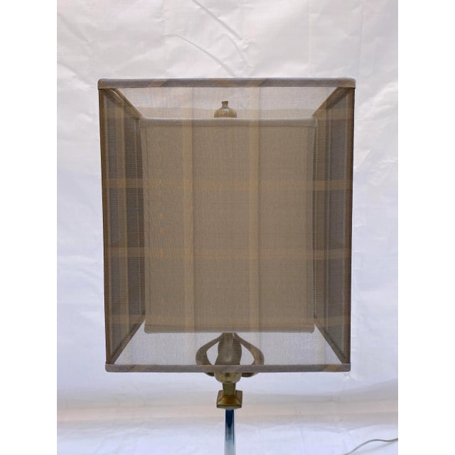 2000s John-Richard Brass Table Lamp For Sale In Charlotte - Image 6 of 12