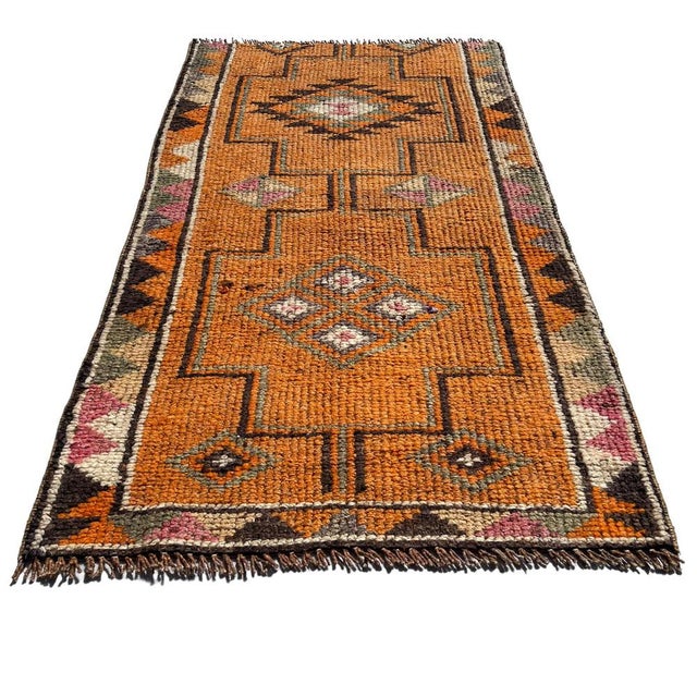 Vintage Kurdish Traditional Herki Rug, 1930s For Sale - Image 4 of 11