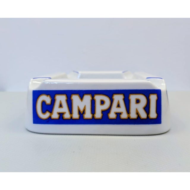 Swiss Advertising Ashtray for Campari, Langenthal, 1970s For Sale - Image 3 of 8
