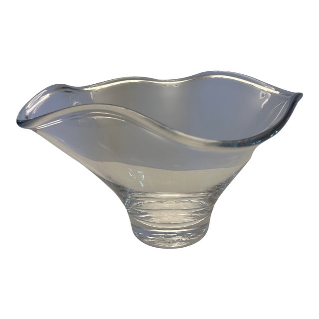 Simon Pearce Anemone Handkerchief Large Vase For Sale