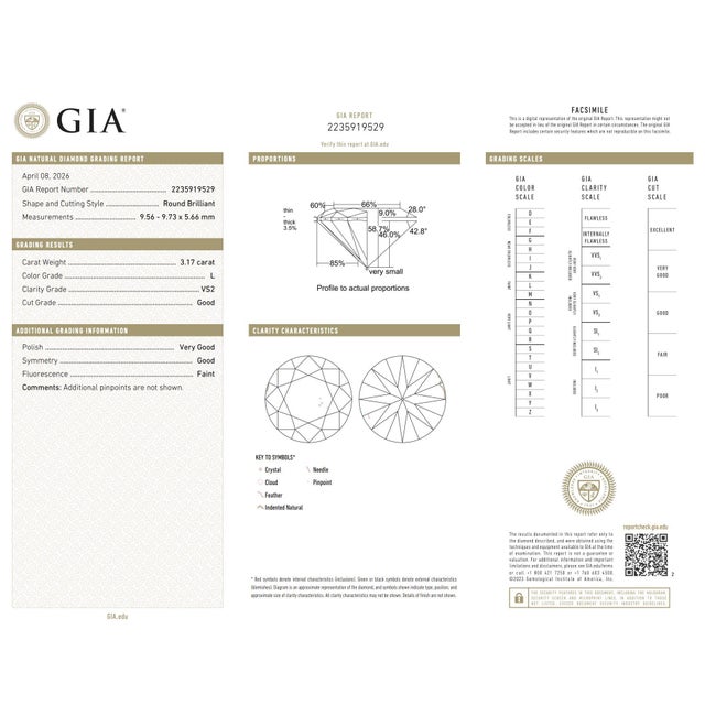 Metal Vintage Gia 3.17 Carat Diamond 18k Yellow Gold Bombé Ring, Size 3 For Sale - Image 7 of 8