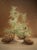 Farmhouse 4-Piece Set Needle Pine Tree with Small Pinecones, 23" For Sale - Image 3 of 3