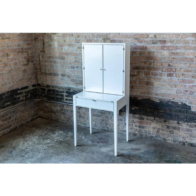 Wood Mid-Century Modern Slim Vanity by Drexel For Sale - Image 7 of 7