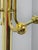 Italian Brass-Plated Coat Rack with Marble Base, 1970s For Sale - Image 9 of 14