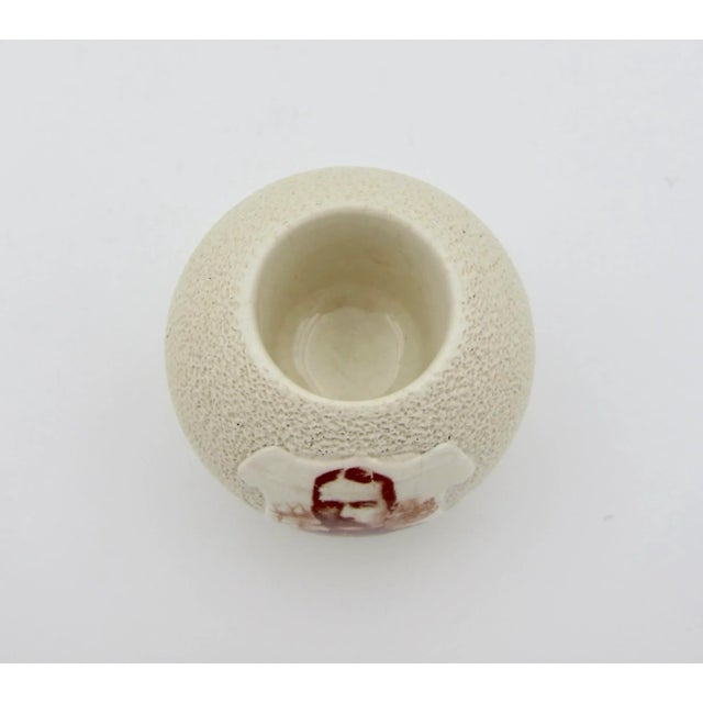 Antique English Moorcroft Match Striker Commemorating Lord Kitchener For Sale - Image 4 of 10