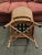 1960s Single McGuire Bamboo & Cane Upholstered Game Chair For Sale - Image 9 of 10