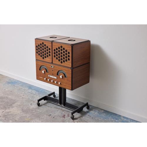 RR 126 Speakers by Achille & Pier Giacomo Castiglioni for Brionvega, 1965 For Sale - Image 6 of 11