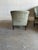 Mid-Century Modern Set of 4 Mid 20th Century Danish Modern Lounge Chairs Green Upholstered Scandinavian Club Chairs For Sale - Image 3 of 10