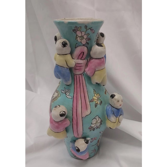1960s 1960s Chinese Fertility Vase For Sale - Image 5 of 5