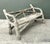 Vintage Faux Bois Concrete Garden Bench For Sale - Image 10 of 13