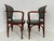 Vienna Secession Chairs and Armchairs by Gustav Siegel for Jacob & Josef Kohn, 1890s, Set of 6 For Sale - Image 6 of 18
