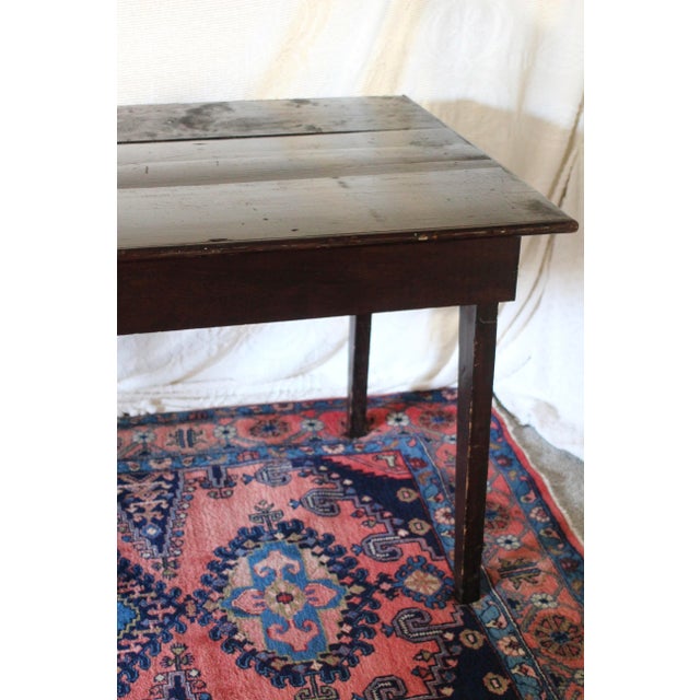 Very Large Antique Farmhouse or Harvest Table For Sale - Image 17 of 18