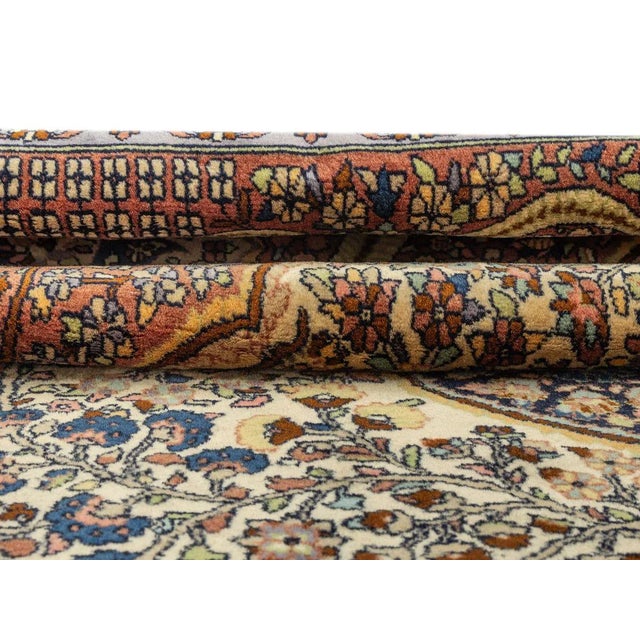 1960s Ghom Rug, 1960s For Sale - Image 5 of 13