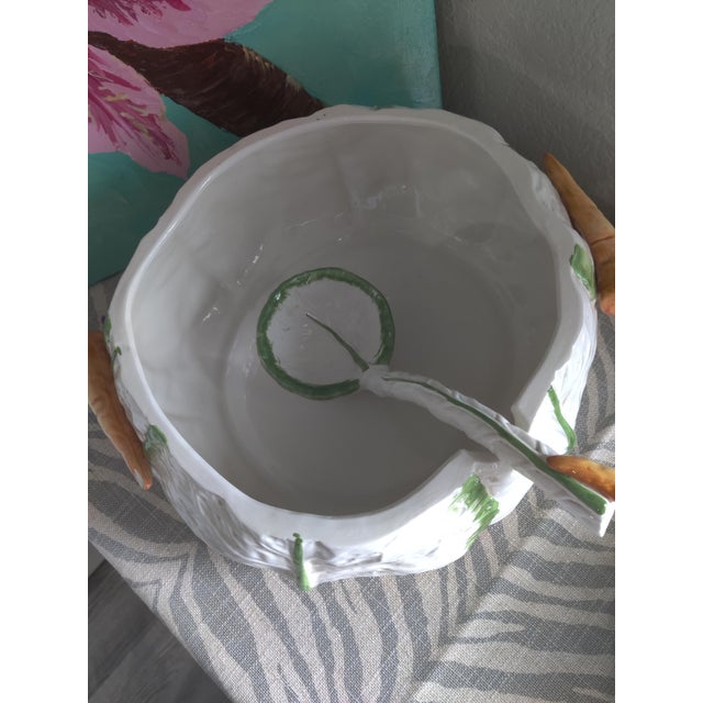 Carrot Soup Bowl With Ladle For Sale - Image 11 of 12