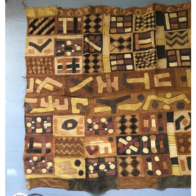 This textile is unique to the Kuba people in the Democratic Republic of the Congo, whose textile production has a rich...