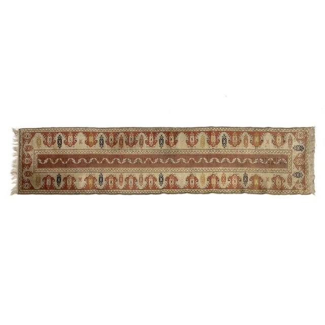 Vintage Turkish Oushak Rug For Sale - Image 6 of 6