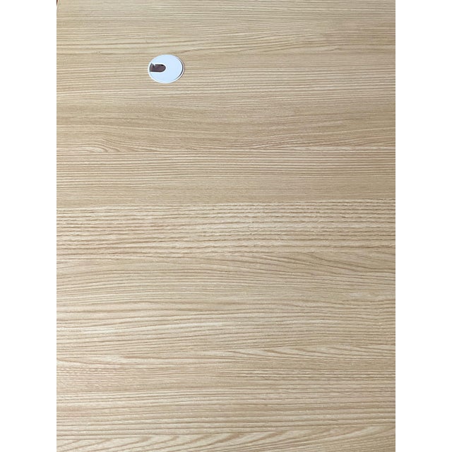 Knoll Desk With Fabric Privacy Barrier For Sale - Image 13 of 17