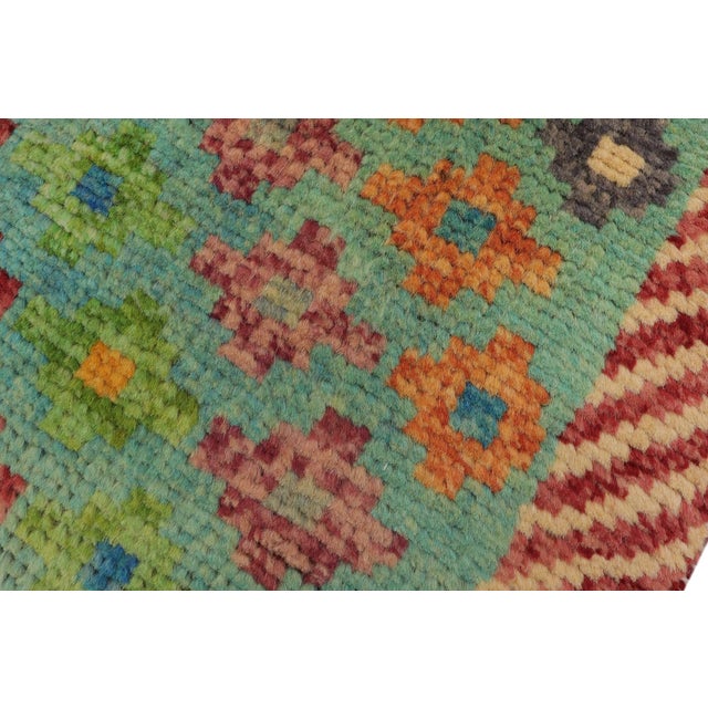 Beige Boho Chic Balochi Cecilia Hand Knotted Wool Rug - 3'4'' X 5'1'' For Sale - Image 8 of 10